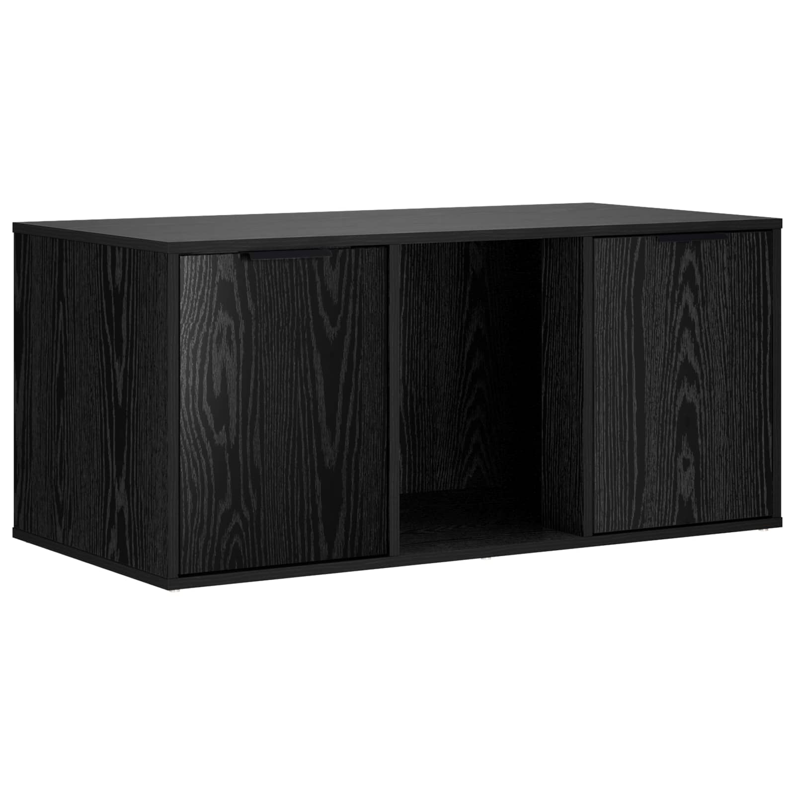 Έπιπλο Κλουβί Γάτας Μαύρη Δρυς 100 x 49 x 45 εκ.