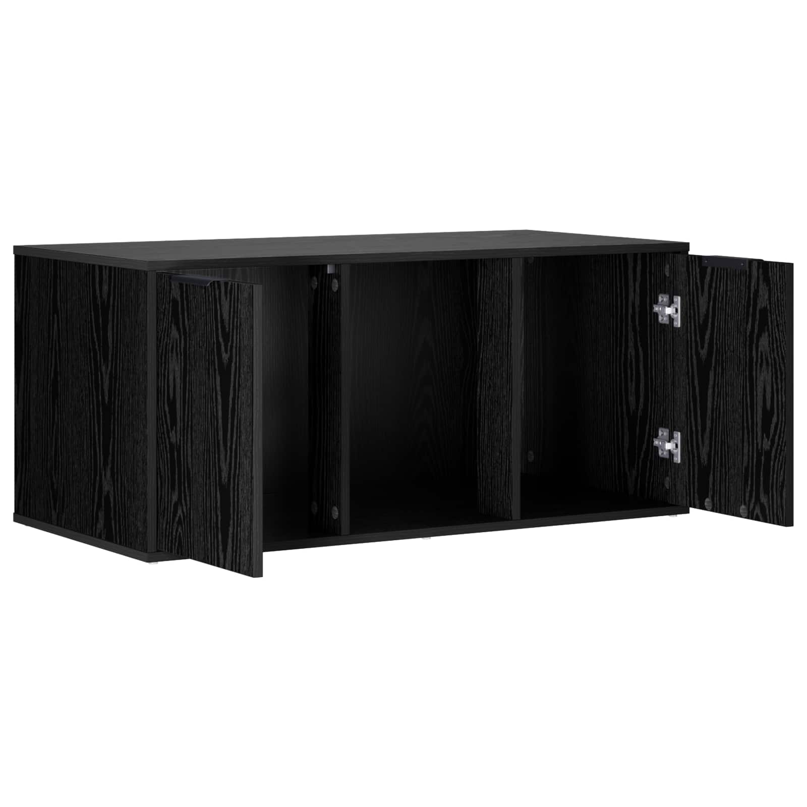 Έπιπλο Κλουβί Γάτας Μαύρη Δρυς 100 x 49 x 45 εκ.