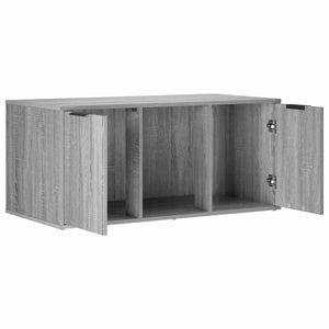 Έπιπλο Κλουβί Γάτας Γκρι Sonoma 100 x 49 x 45 εκ.