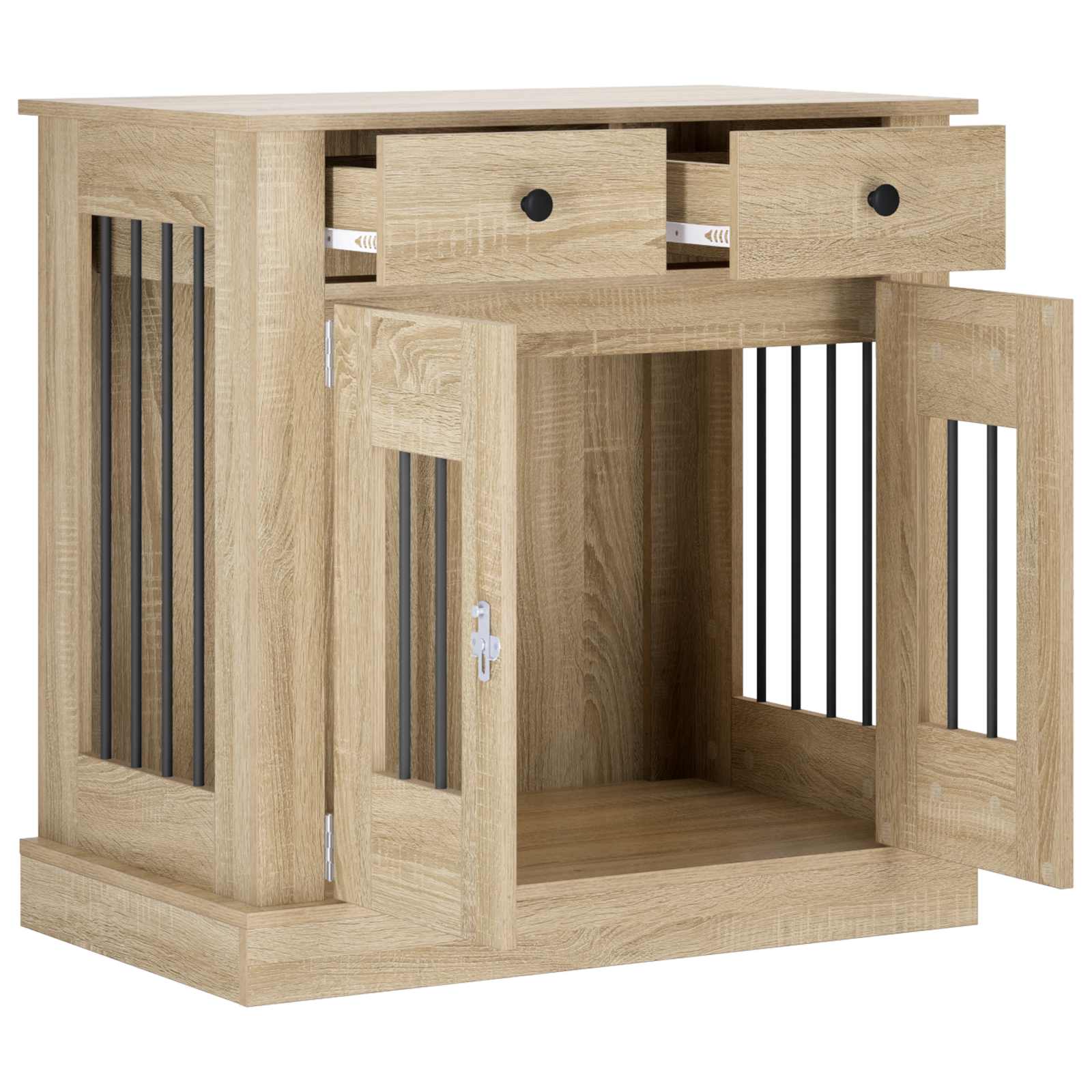 Έπιπλο για κλουβί σκύλου Sonoma Δρυς 80 x 47,5 x 80 εκ