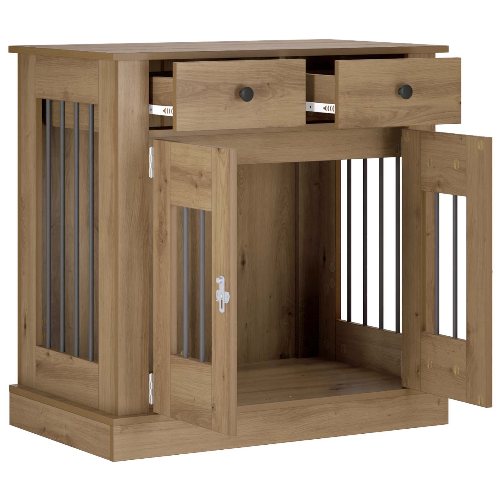 Έπιπλο για κλουβί σκύλου Artisan Δρυς 80 x 47,5 x 80 εκ - Pakobazaar