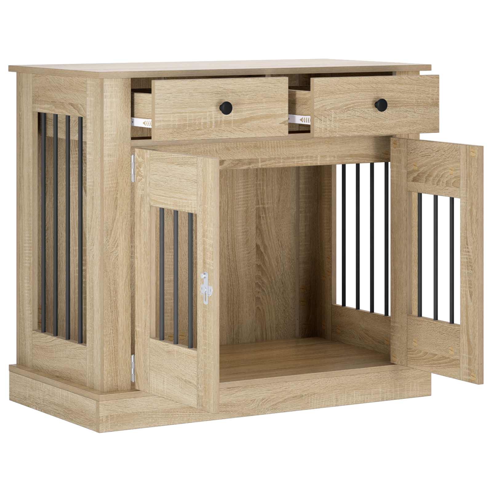 Έπιπλο για κλουβί σκύλου Sonoma Δρυς 90 x 47,5 x 80 εκ - Pakobazaar