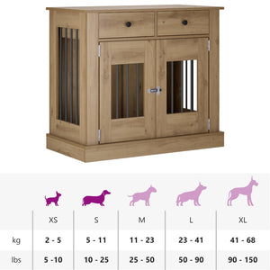 Έπιπλο για κλουβί σκύλου Artisan Δρυς 90 x 47,5 x 80 εκ - Pakobazaar