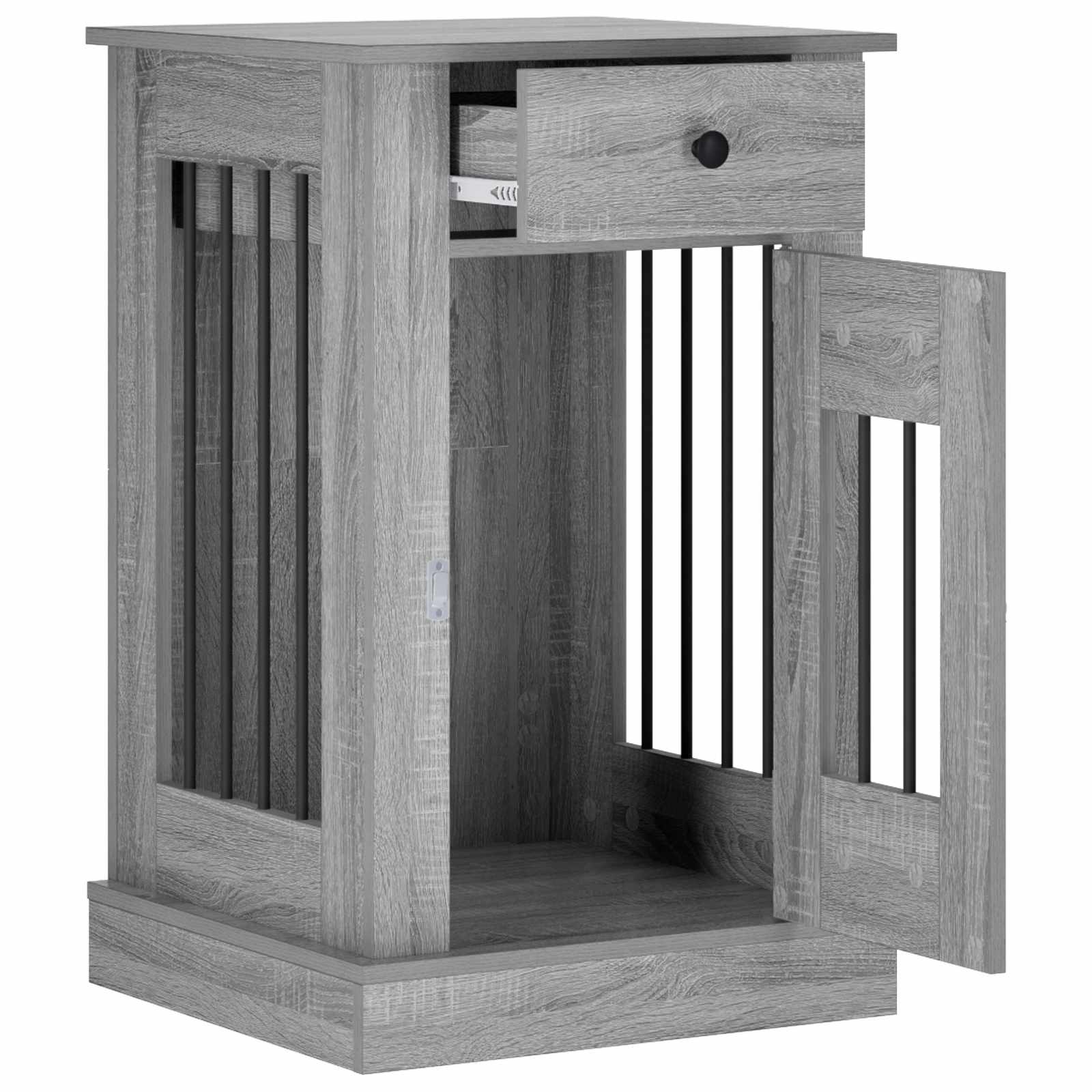 Έπιπλο για κλουβί σκύλου Γκρι Sonoma 50 x 47,5 x 80 εκ. - Pakobazaar