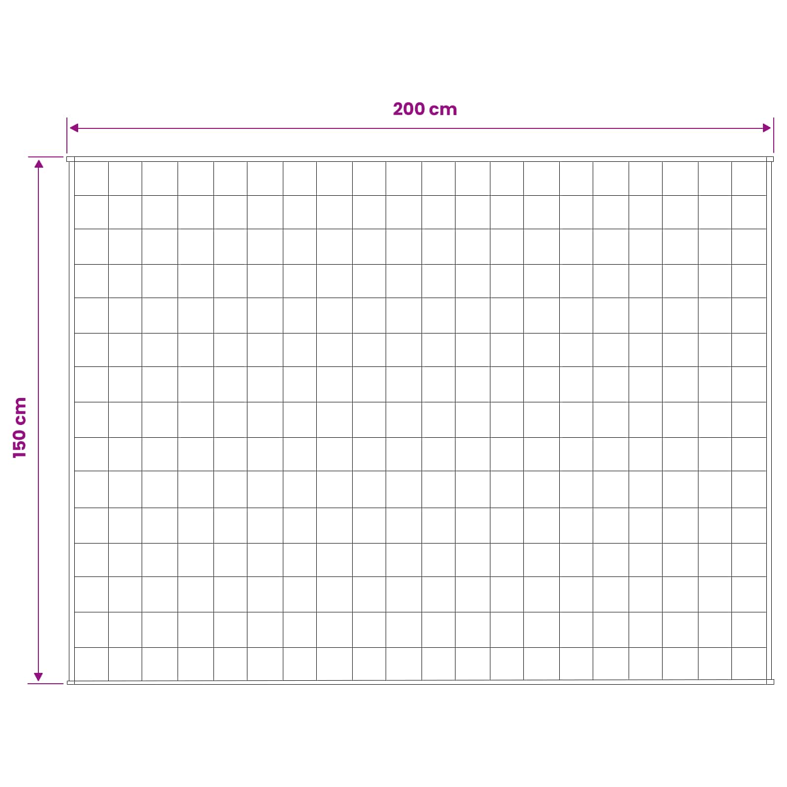 Βάρος Κουβέρτα Λευκό 150 x 200 cm 7 kg 100% Βαμβάκι 205T