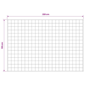 Βάρος Κουβέρτα Ανθρακί 155 x 220 cm 7 kg 100% Βαμβάκι 205T - Pakobazaar