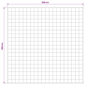 Βάρος Κουβέρτα Λευκό 200 x 200 cm 13 kg 100% Βαμβάκι 205T - Pakobazaar
