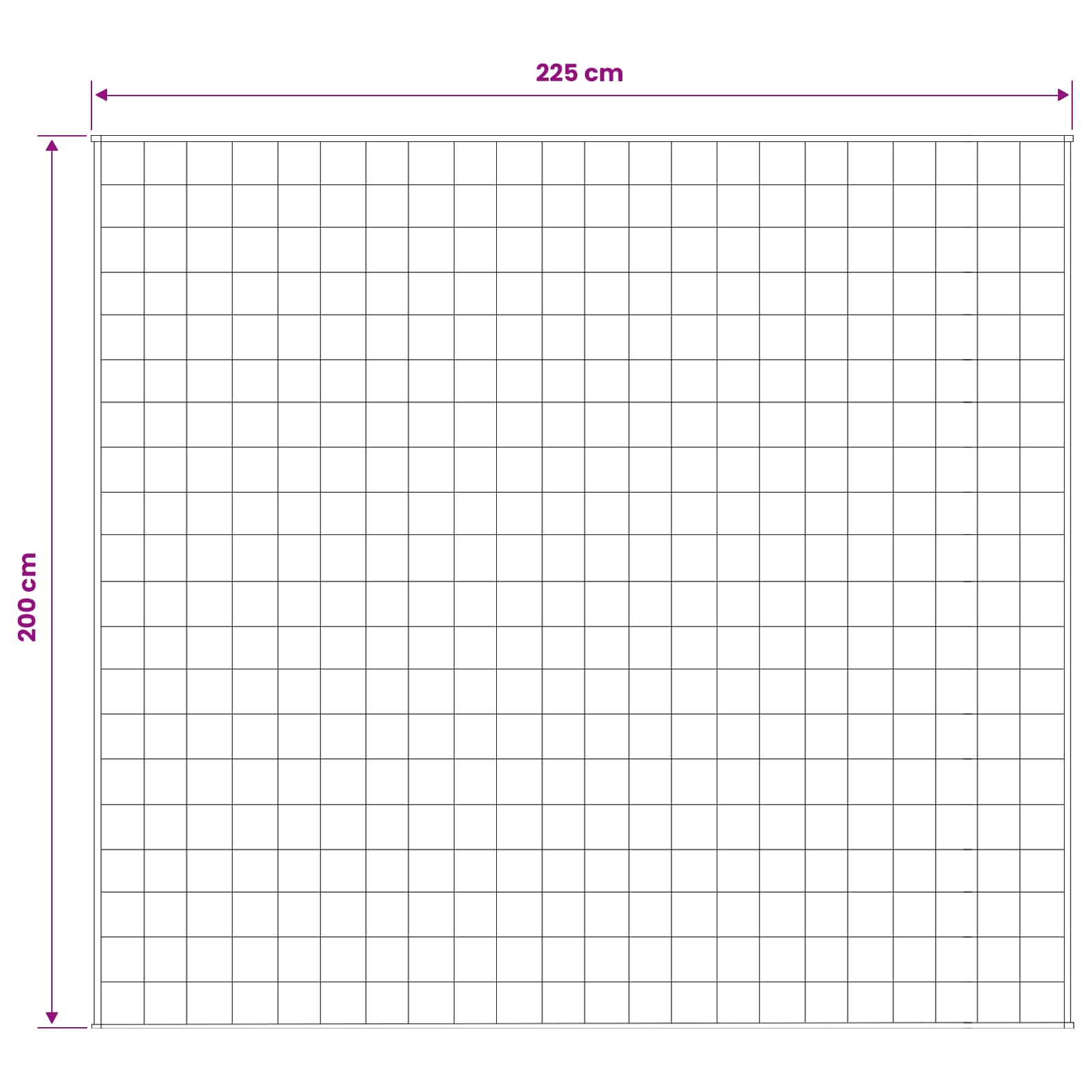 Βάρος Κουβέρτα Λευκό 200 x 225 cm 9 kg 100% Βαμβάκι 205T