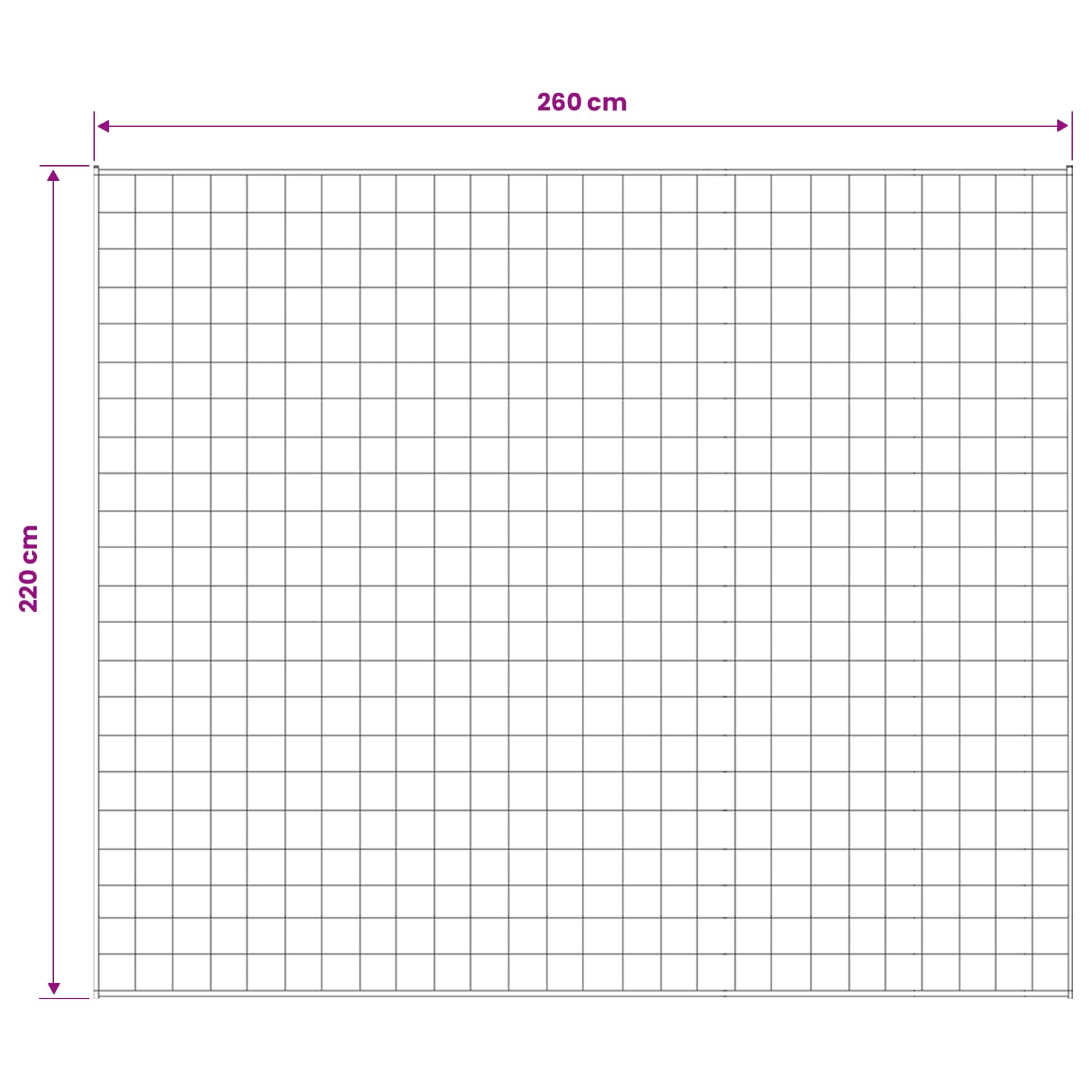 Βάρος Κουβέρτα Λευκό 220 x 260 cm 11 kg 100% Βαμβάκι 205T
