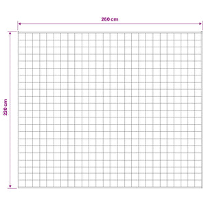 Βάρος Κουβέρτα Λευκό 220 x 260 cm 15 kg 100% Βαμβάκι 205T