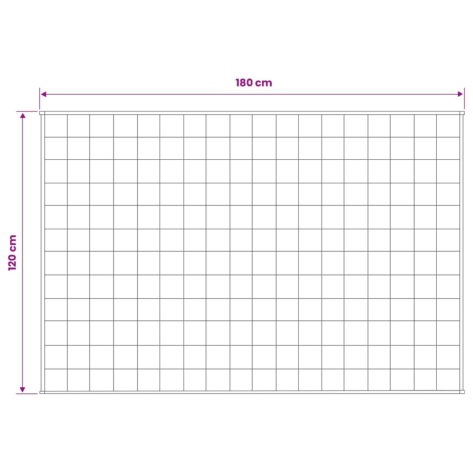 Βάρος Κουβέρτα Ανθρακί 120 x 180 cm 5 kg 100% Βαμβάκι 205T