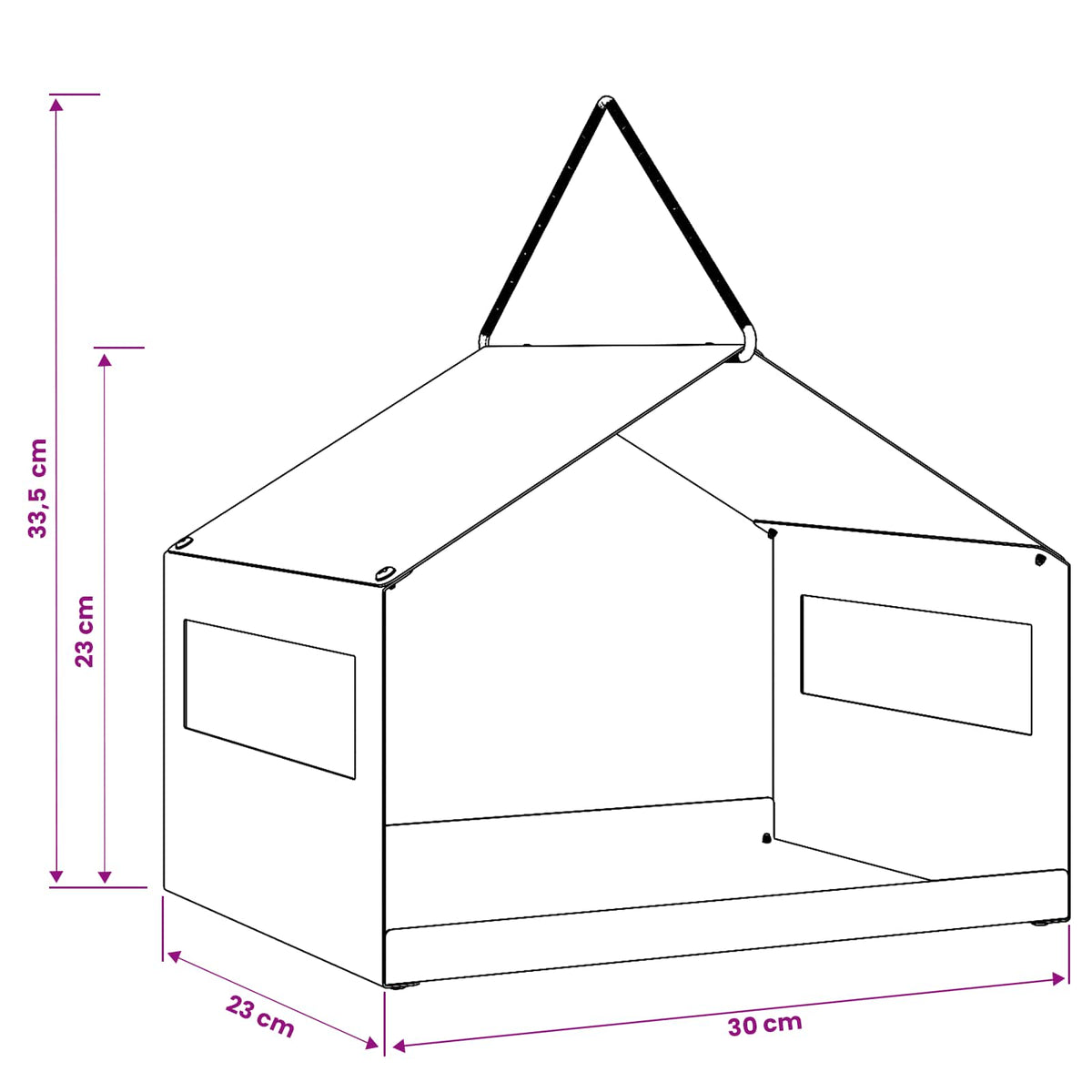 Κρεμαστή ταΐστρα πουλιών Ατσάλι Λαδί 30 x 23 x 23 cm - Pakobazaar