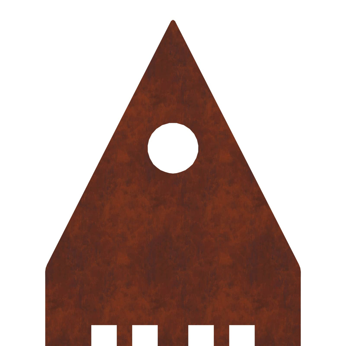 Κηπουρική Στήριξη 3 τμχ. 41 x 10 x 0,08 εκ Σκ rusty - Pakobazaar