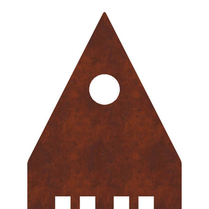 Κηπουρική Στήριξη 3 τμχ. 41 x 10 x 0,08 εκ Σκ rusty - Pakobazaar