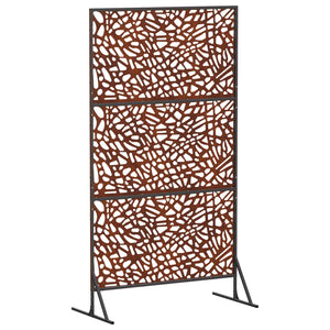 Οθόνη Ιδιωτικότητας 100 x 50 x 180 εκ. Σκ rusty - Pakobazaar