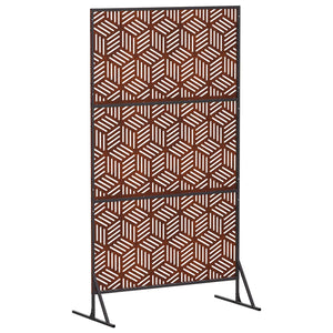 Οθόνη Ιδιωτικότητας 100 x 50 x 180 εκ. Σκ rusty - Pakobazaar