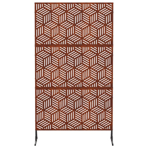 Οθόνη Ιδιωτικότητας 100 x 50 x 180 εκ. Σκ rusty - Pakobazaar