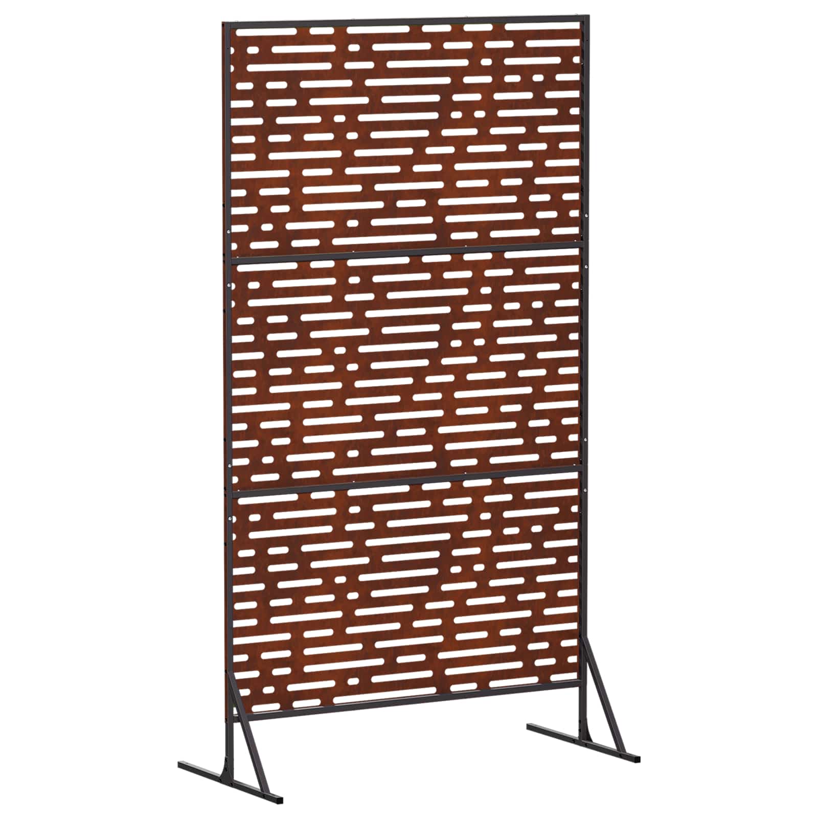 Οθόνη Ιδιωτικότητας 100 x 50 x 180 εκ. Σκ rusty
