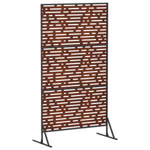 Οθόνη Ιδιωτικότητας 100 x 50 x 180 εκ. Σκ rusty