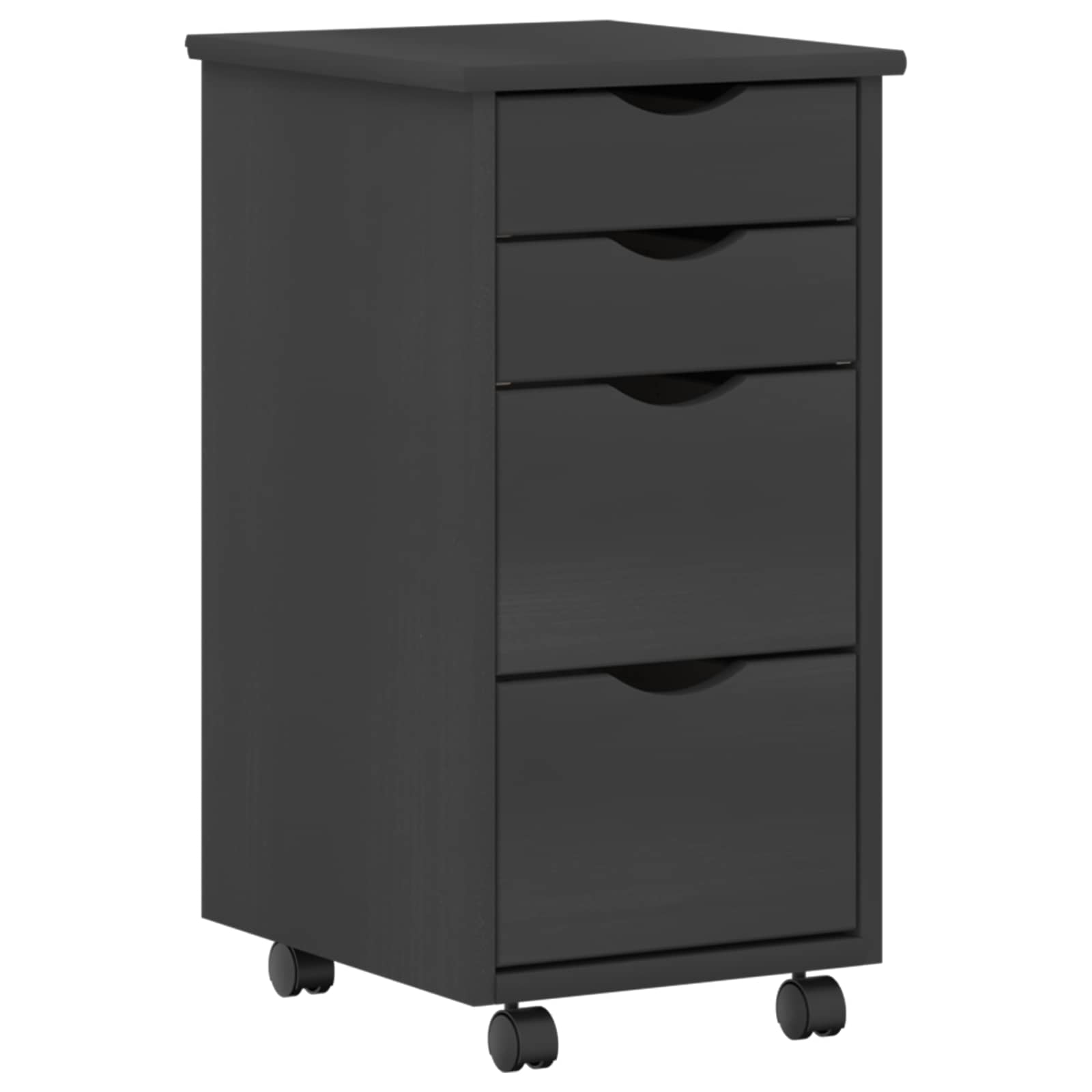 Σετ Γραφείου και Κινητού Ντουλαπιού MOSS 2 pcs Γκρι - Pakobazaar