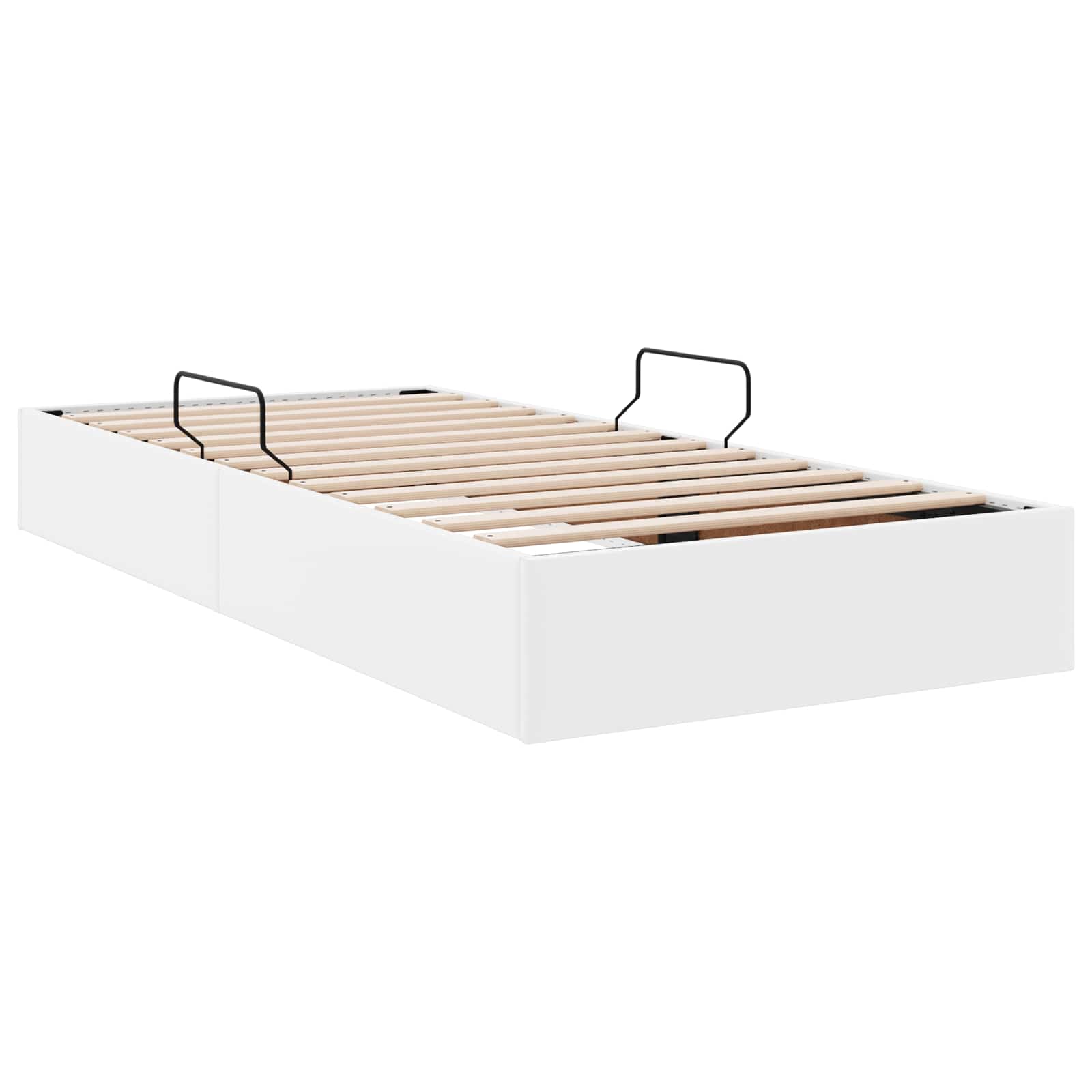 Κρεβάτι Οθωμανικού Τύπου Καθαρό Λευκό 100 x 200 cm