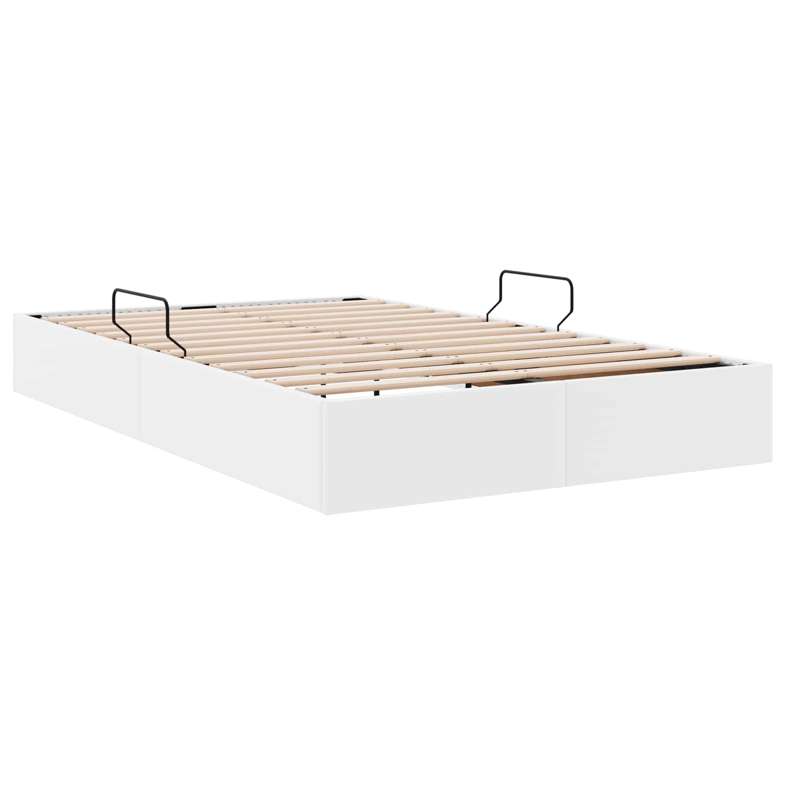 Κρεβάτι Οθωμανικού Τύπου Καθαρό Λευκό 120 x 200 cm - Pakobazaar