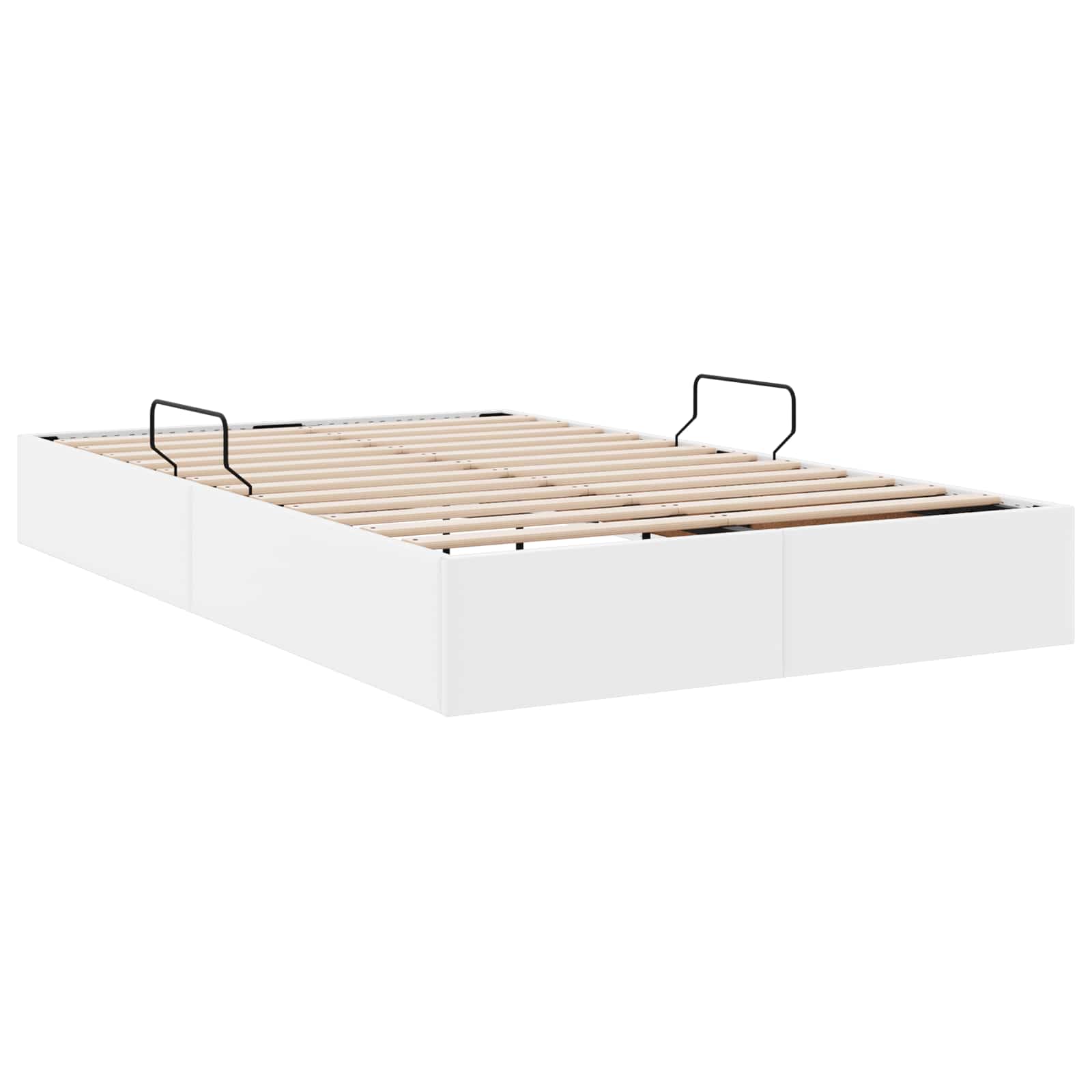 Κρεβάτι Οθωμανικού Τύπου Καθαρό Λευκό 120 x 200 cm - Pakobazaar