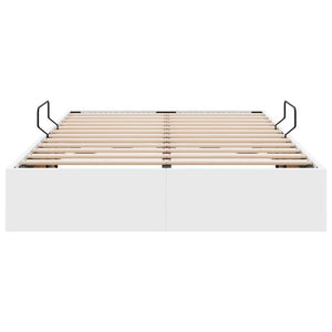 Κρεβάτι Οθωμανικού Τύπου Καθαρό Λευκό 120 x 200 cm - Pakobazaar