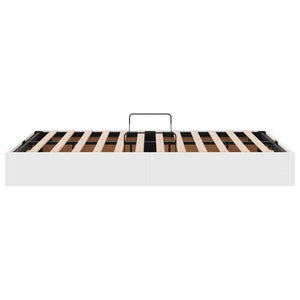 Κρεβάτι Οθωμανικού Τύπου Καθαρό Λευκό 120 x 200 cm - Pakobazaar