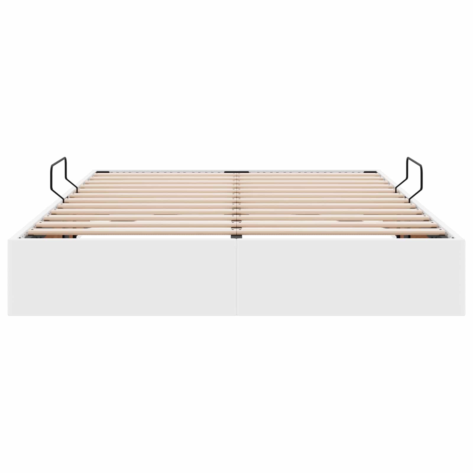 Κρεβάτι Οθωμανικού Τύπου Καθαρό Λευκό 140 x 200 cm