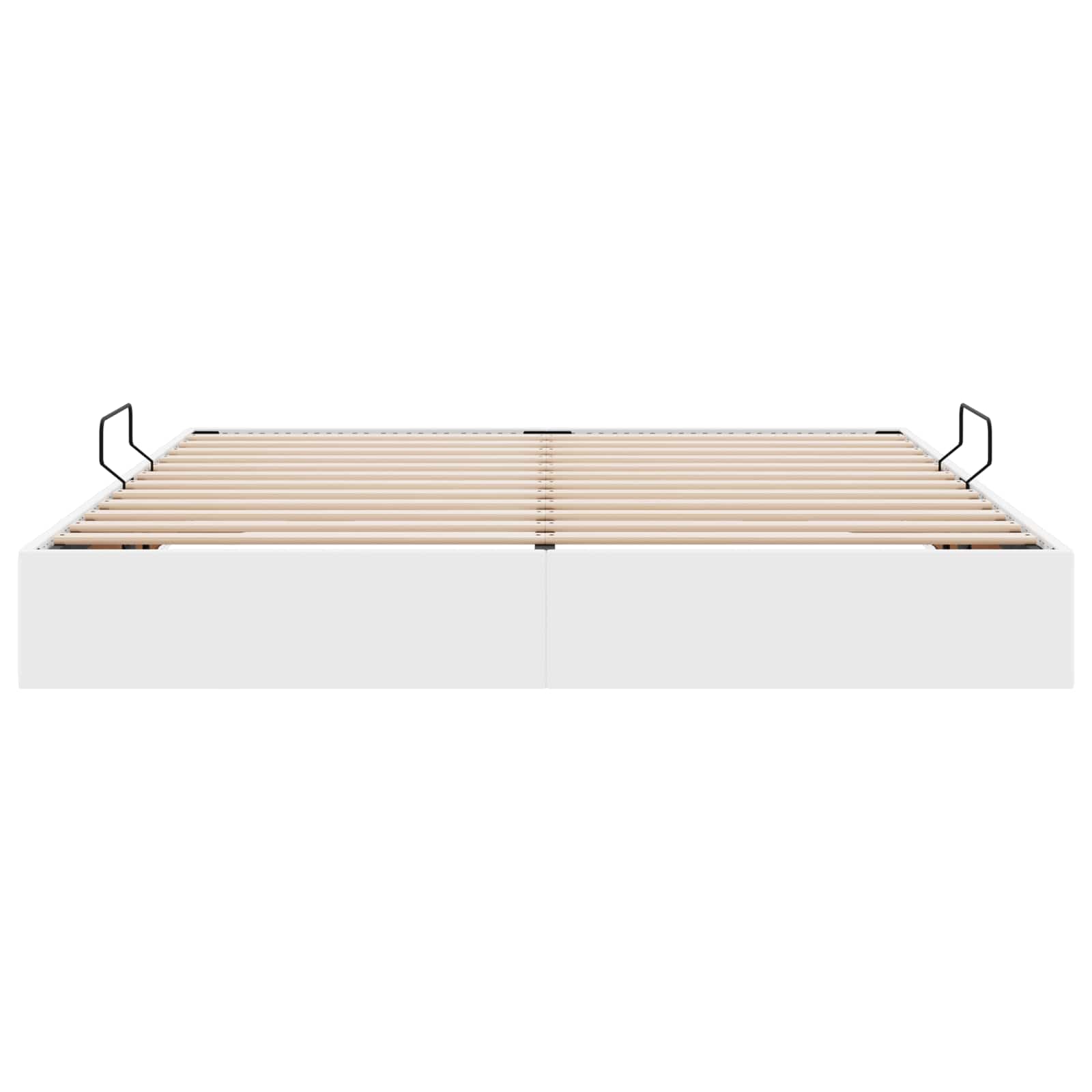 Κρεβάτι Οθωμανικού Τύπου Καθαρό Λευκό 160 x 200 cm