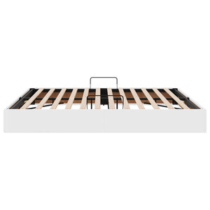 Κρεβάτι Οθωμανικού Τύπου Καθαρό Λευκό 180 x 200 cm - Pakobazaar