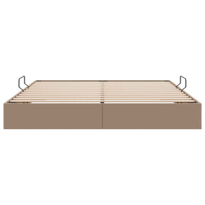 Κρεβάτι Οθωμανικού Τύπου Καπουτσίνο 180 x 200 cm Τεχνητό Δέρμα