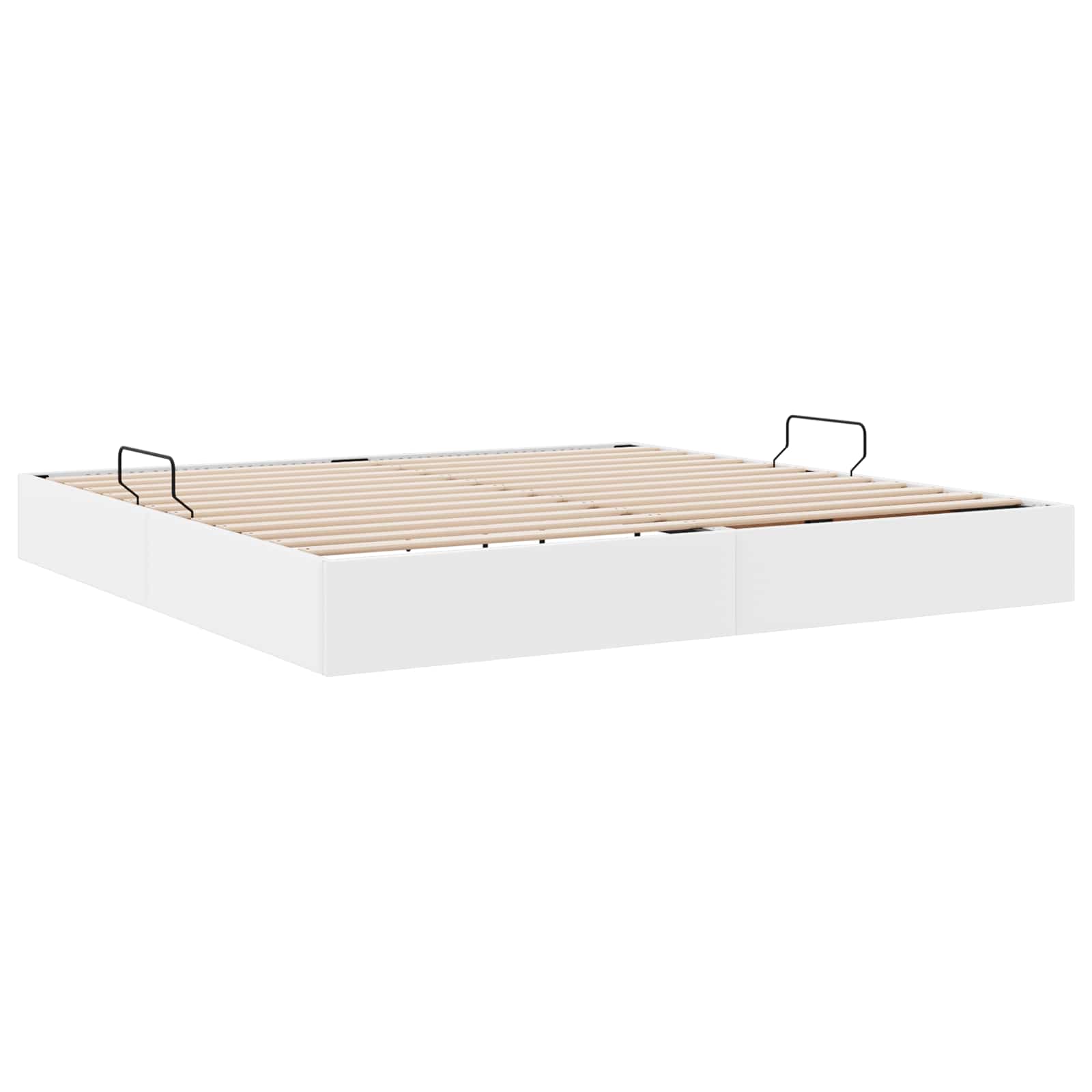 Κρεβάτι Οθωμανικού Τύπου Καθαρό Λευκό 200 x 200 cm