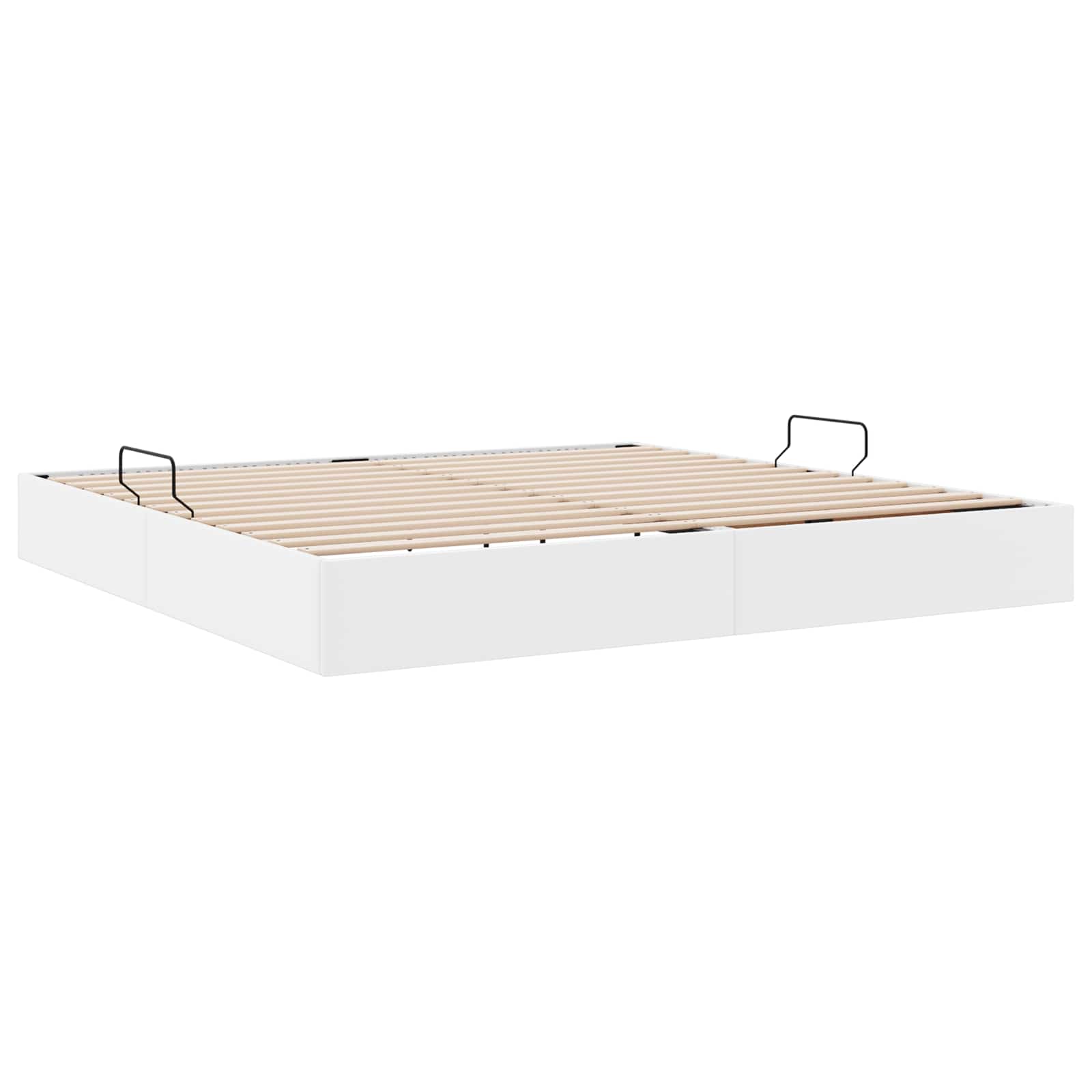 Κρεβάτι Οθωμανικού Τύπου Καθαρό Λευκό 200 x 200 cm