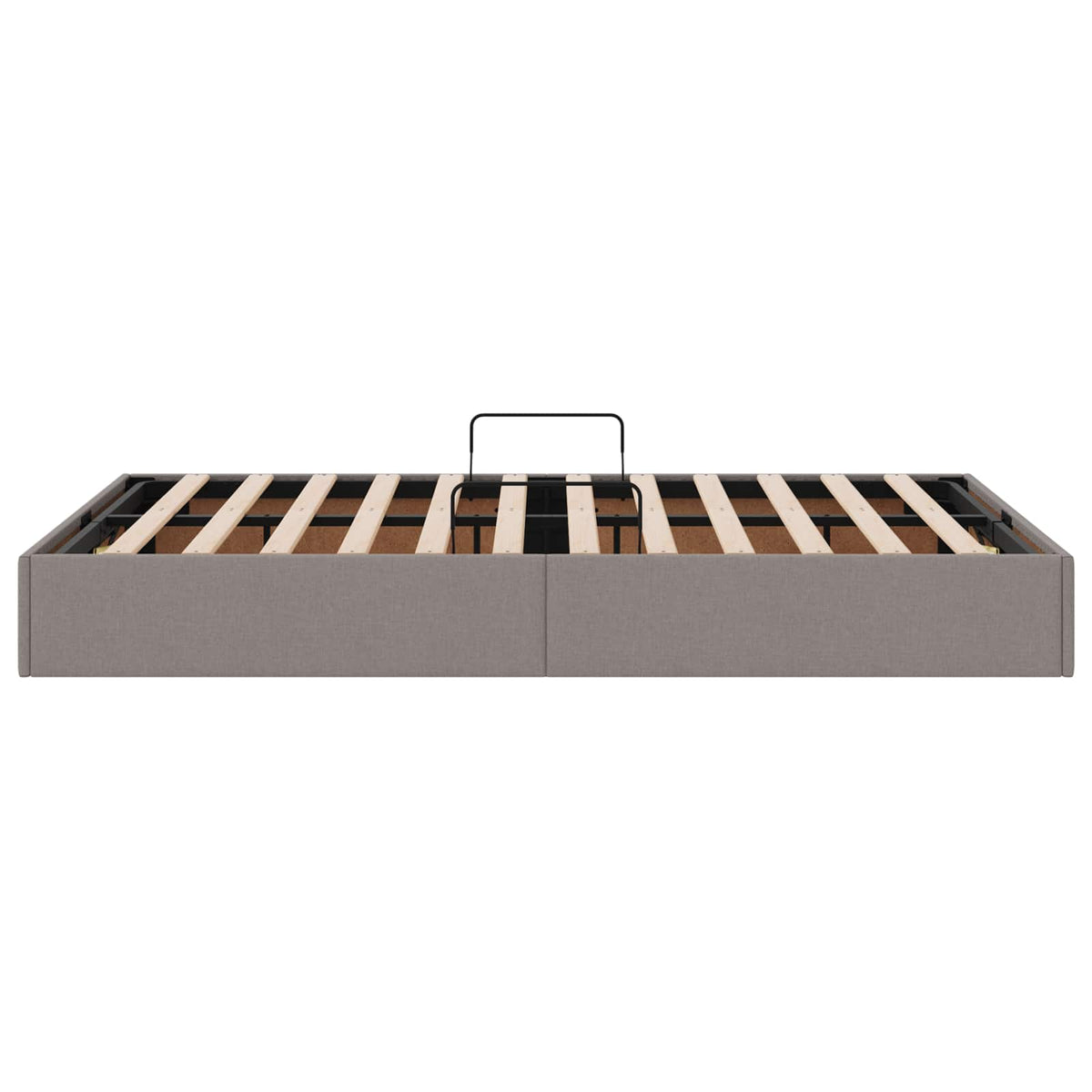 Κρεβάτι Οθωμανικού Τύπου Taupe 120 x 200 cm ύφασμα - Pakobazaar