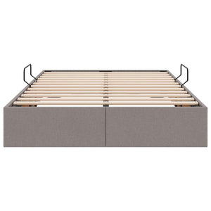 Κρεβάτι Οθωμανικού Τύπου Taupe 120 x 200 cm ύφασμα