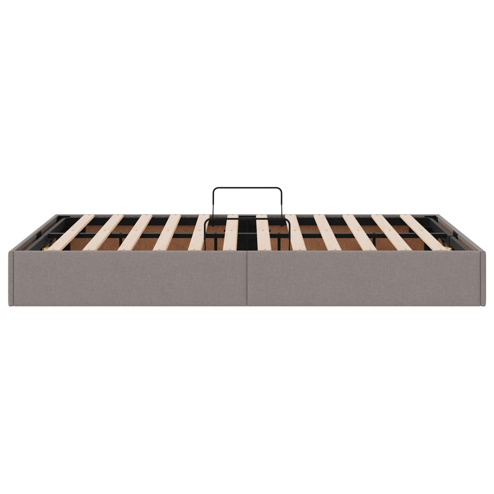 Κρεβάτι Οθωμανικού Τύπου Taupe 120 x 200 cm ύφασμα
