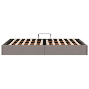 Κρεβάτι Οθωμανικού Τύπου Taupe 120 x 200 cm ύφασμα