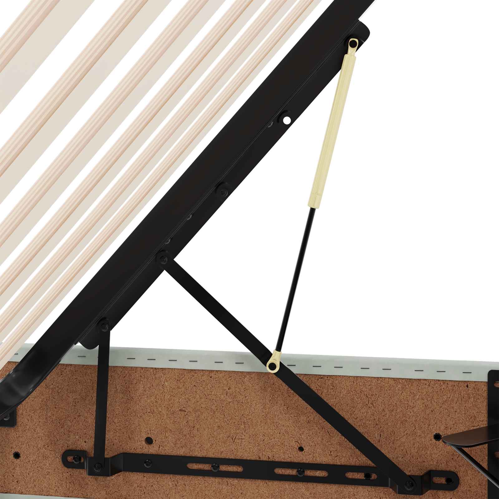 Κρεβάτι Οθωμανών με Αποθηκευτικό Χώρο με αποθήκευση Βελούδο - Pakobazaar