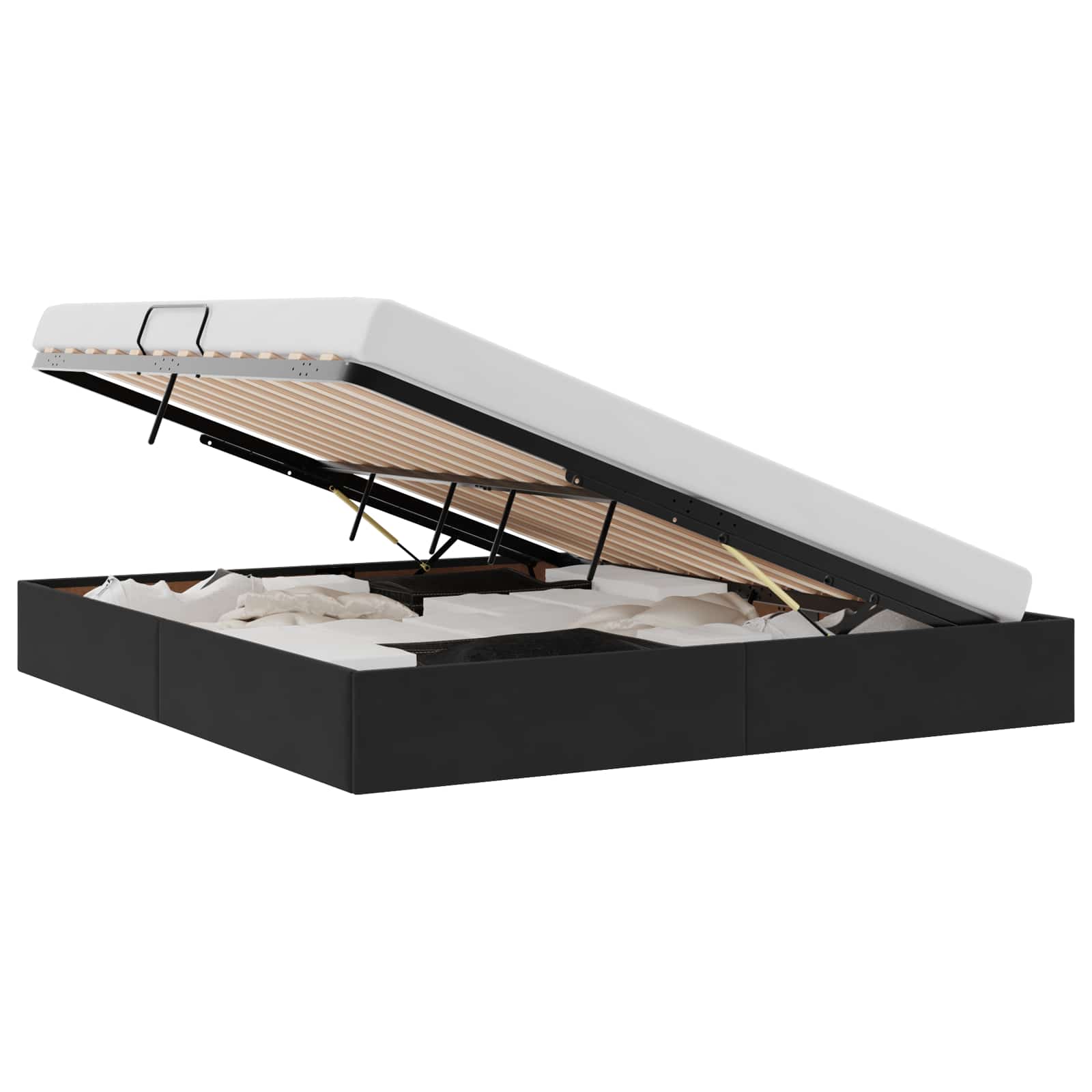 Κρεβάτι Οθωμανών με Αποθηκευτικό Χώρο με αποθήκευση Βελούδο - Pakobazaar