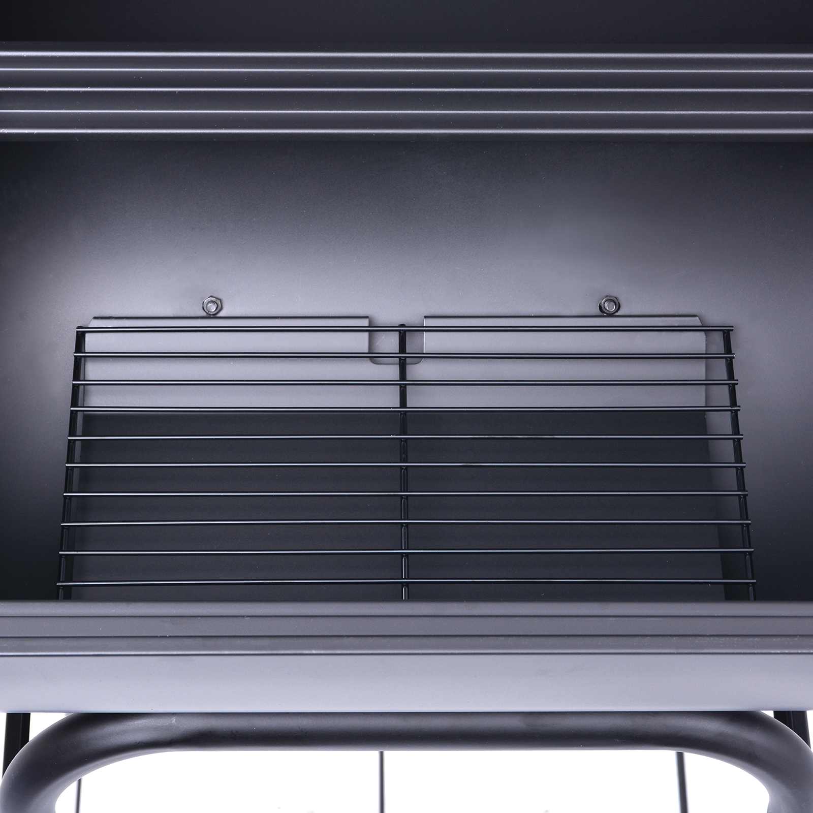 Γκριλ κάρβουνου 75 x 48 x 120 εκ. Ασημί - Pakobazaar