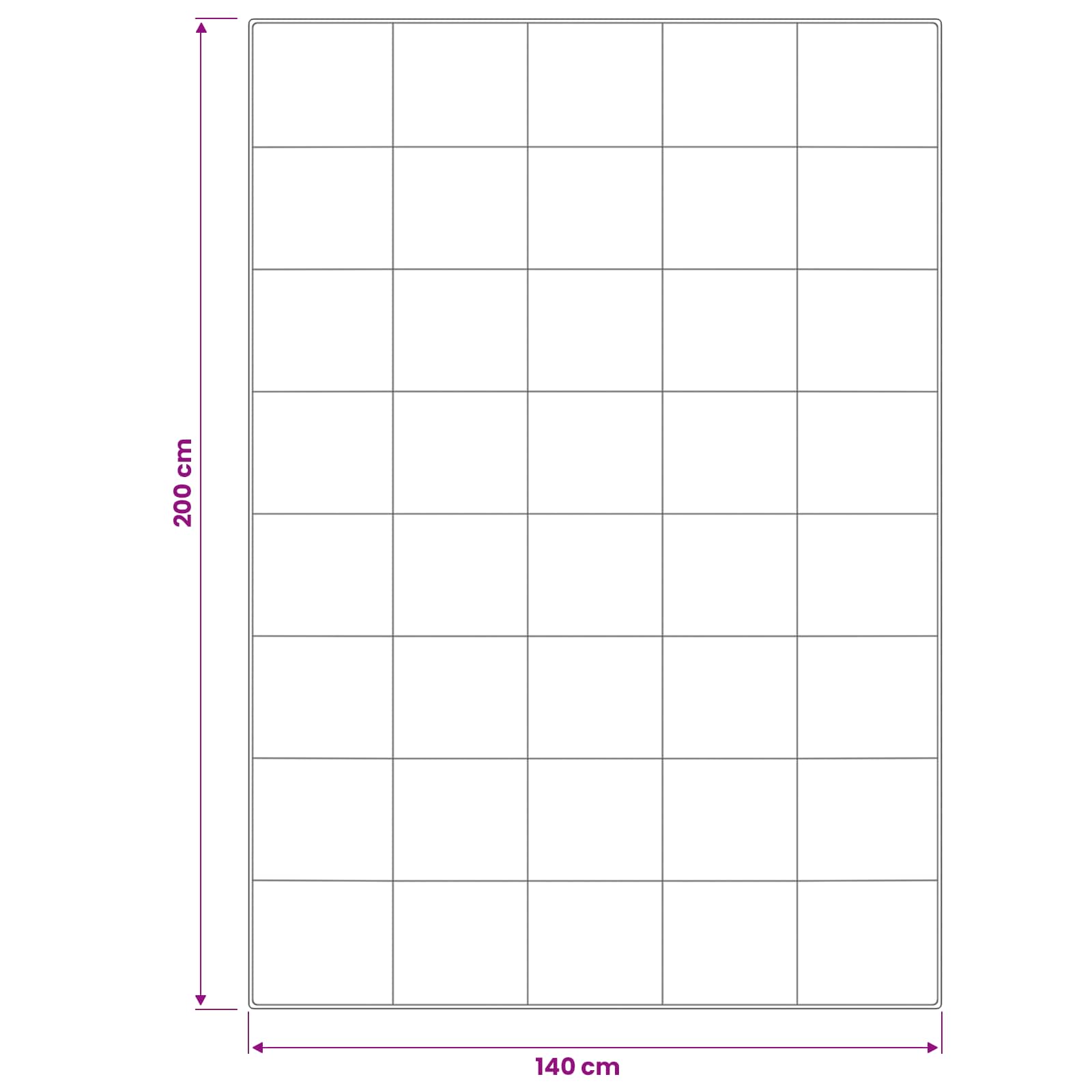 Σέτ Παπλώματος και Μαξιλαριού 2 τμχ. 140x200 εκ. 4 Εποχές Μαλλί - Pakobazaar