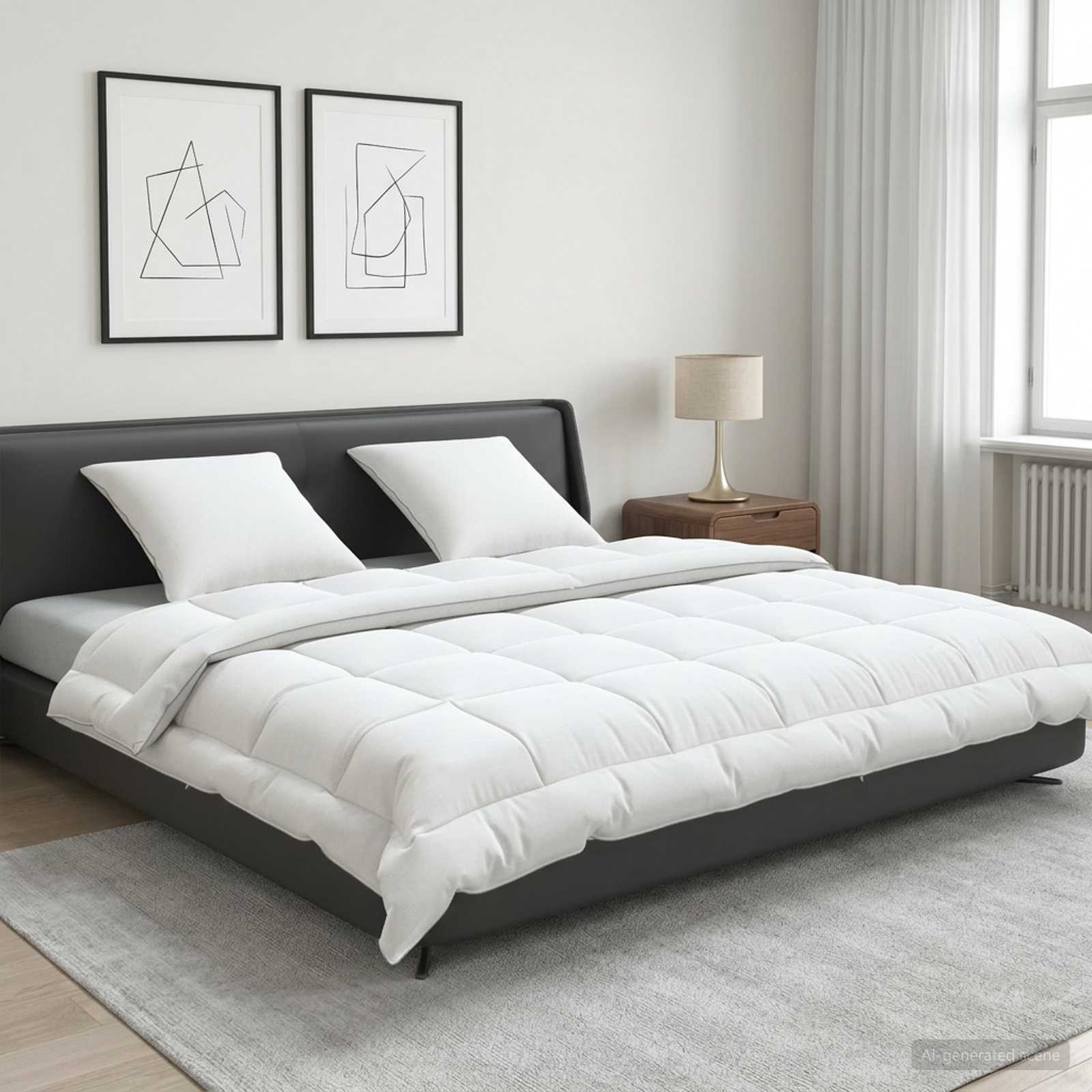 Σέτ Παπλώματος και Μαξιλαριού 3 τμχ. 200x240 εκ Καλοκαίρι Μαλλί - Pakobazaar