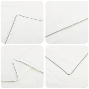 Σέτ Παπλώματος και Μαξιλαριού 3 τμχ. 200x220 εκ 4 Εποχές Μαλλί - Pakobazaar