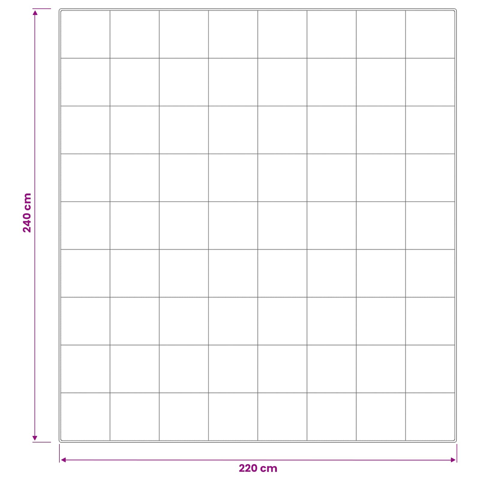 Σέτ Παπλώματος και Μαξιλαριού 3 τμχ. 220x240 εκ 4 Εποχές Μαλλί - Pakobazaar