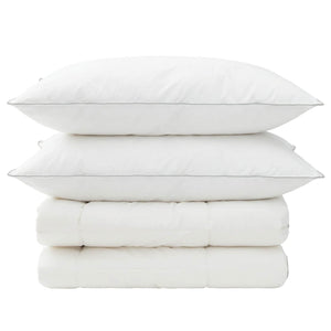 Σέτ Παπλώματος και Μαξιλαριού 3 τμχ. 220x240 εκ Χειμώνας Μαλλί - Pakobazaar