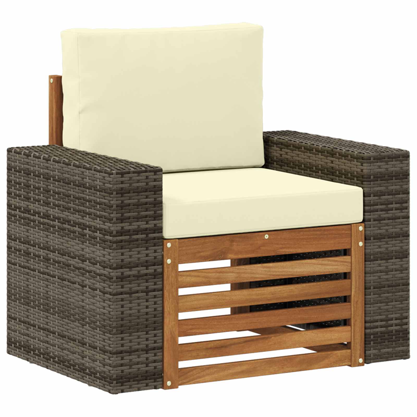 Μεσαίος καναπές εξωτερικού χώρου Φυσικό - Pakobazaar