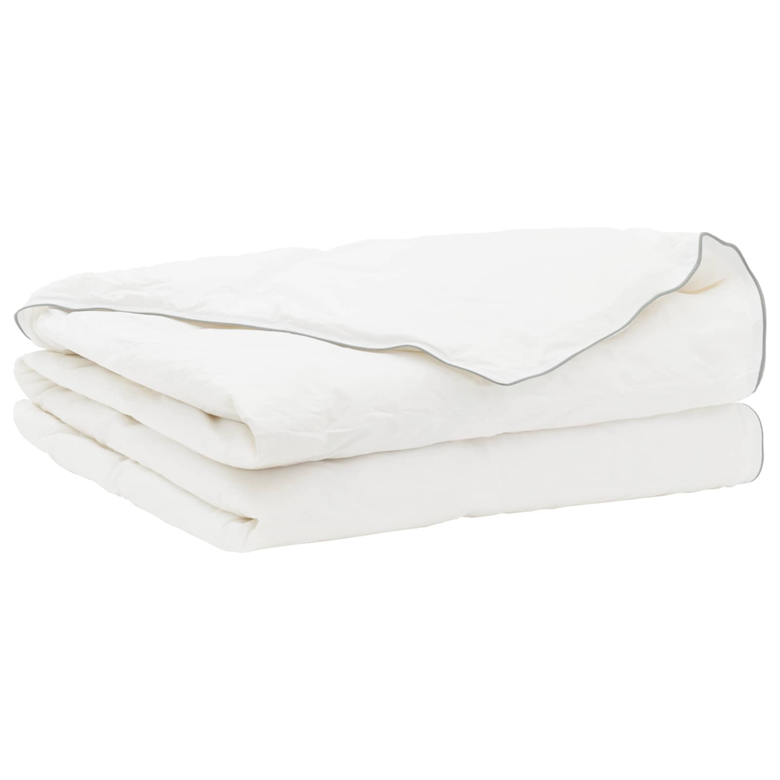 Πάπλωμα FULDA 220 x 240 cm Καλοκαίρι 100 GSM 90% Χήνας Λευκό - Pakobazaar