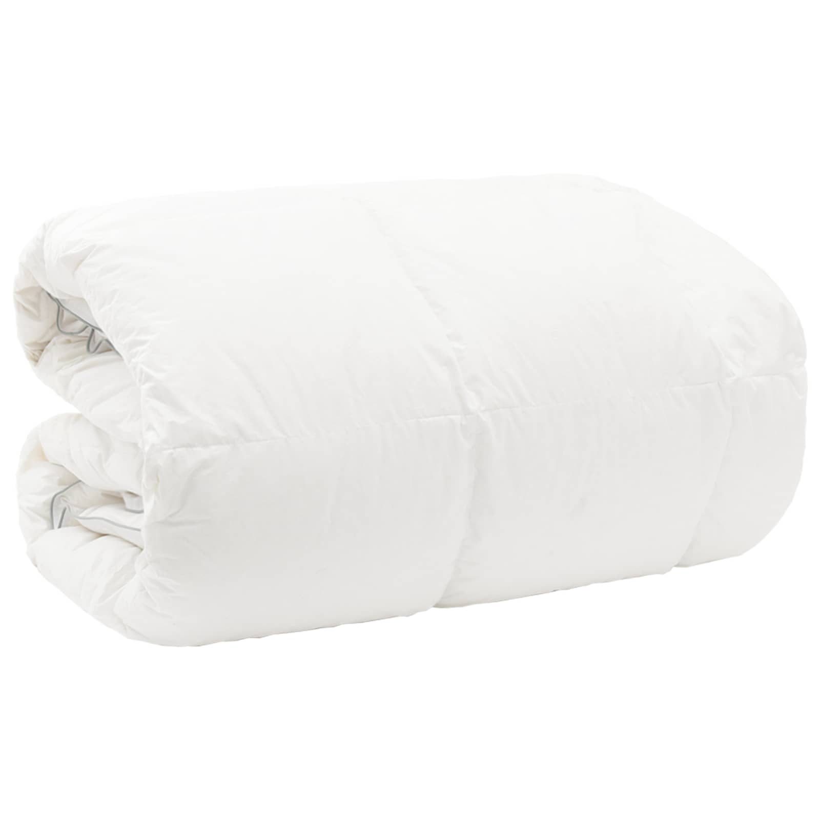 Πάπλωμα FULDA 200 x 220 cm Χειμώνας 300 GSM 90% Χήνας Λευκό - Pakobazaar